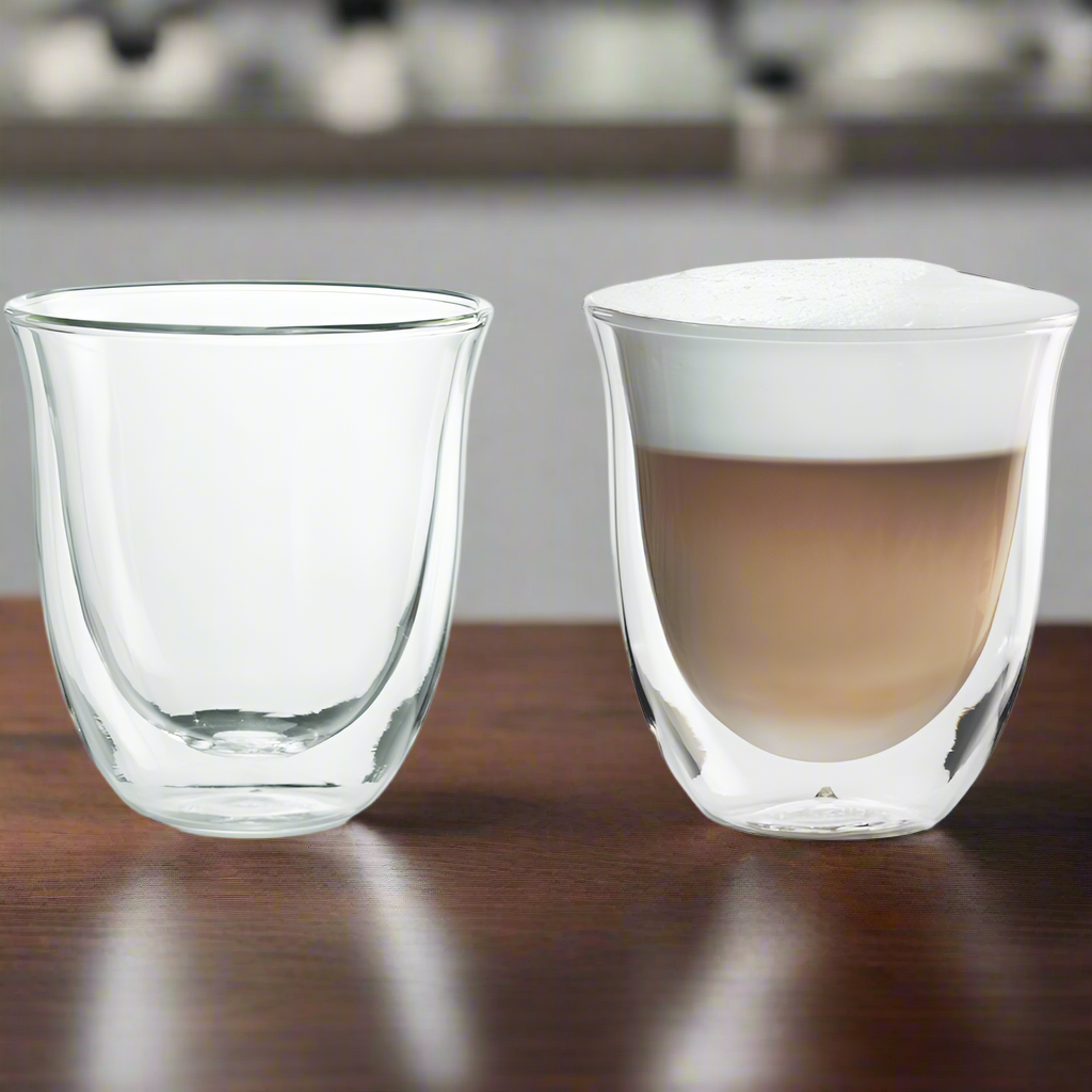 Cappuccino Creamy Collection Glasses 6oz Set of 6 - DLSC301
