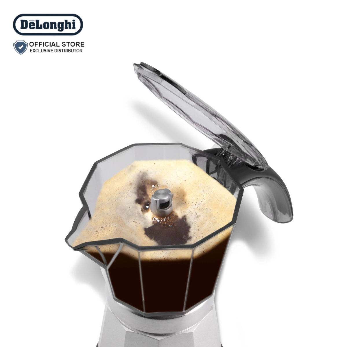 DeLonghi Coffee Maker Alicia Plus Moka Pot Coffee Maker - EMKP63