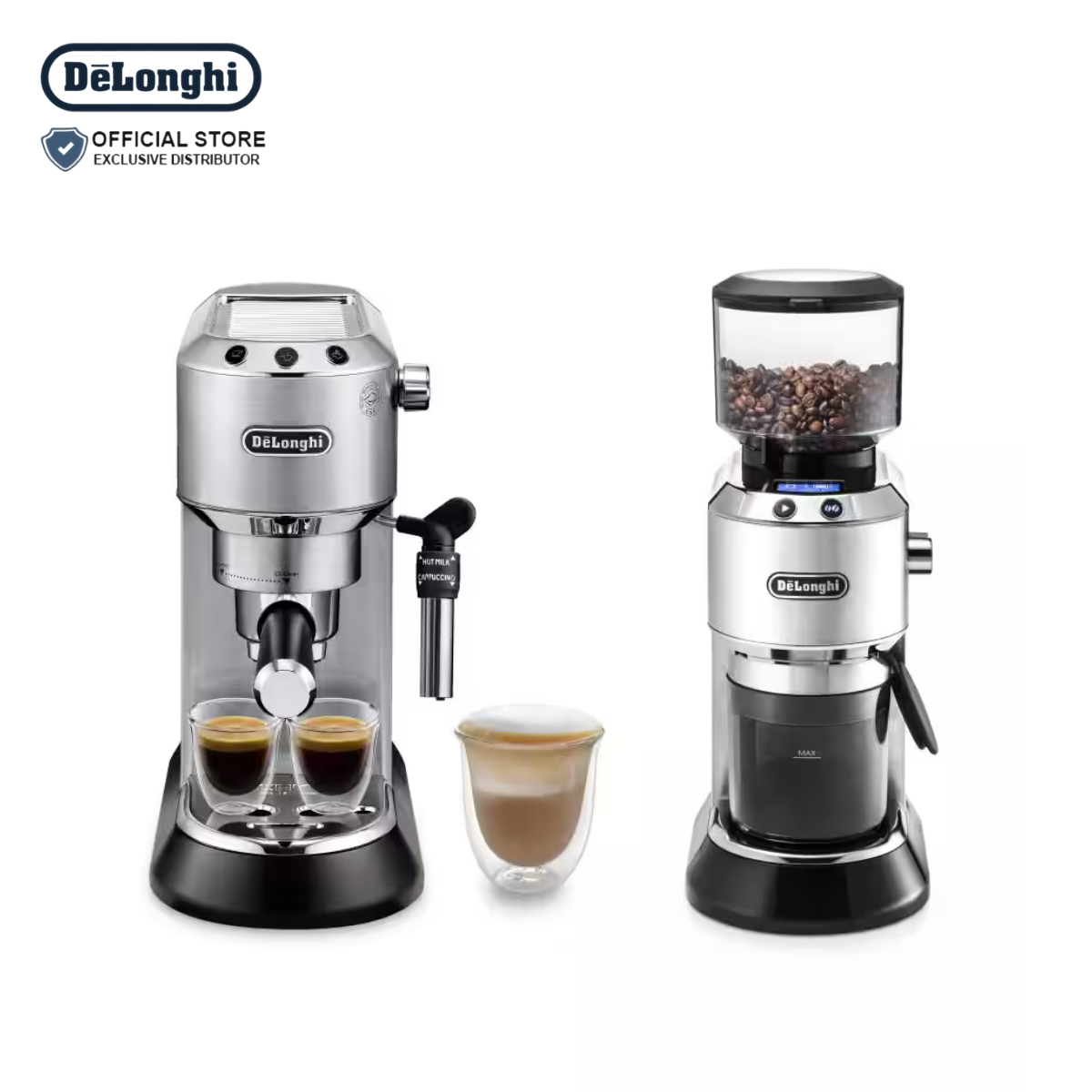 Dedica Manual Pump Espresso Maker - EC685