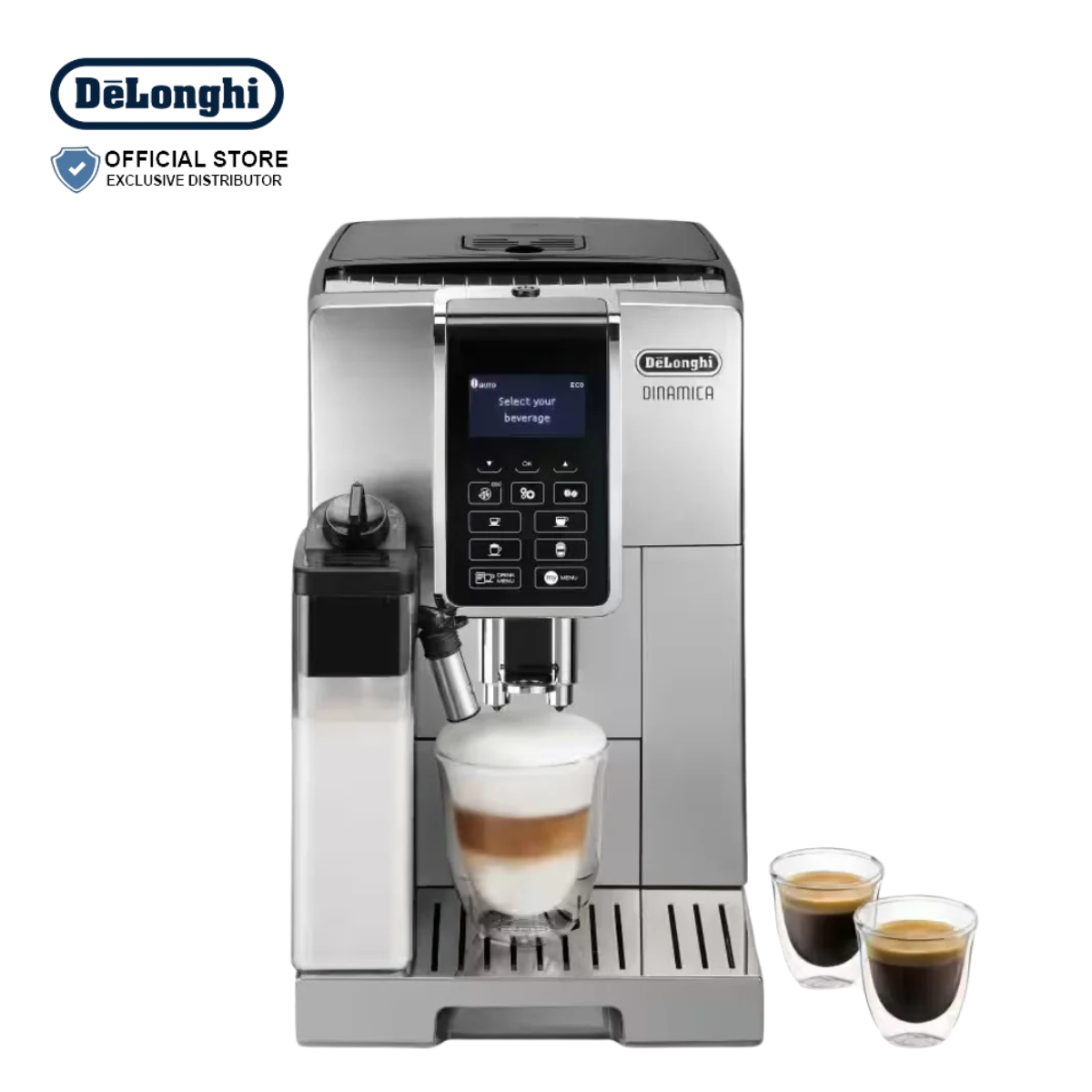 DeLonghi Fully Automatic Coffee Machine Dinamica - ECAM350.55.SB