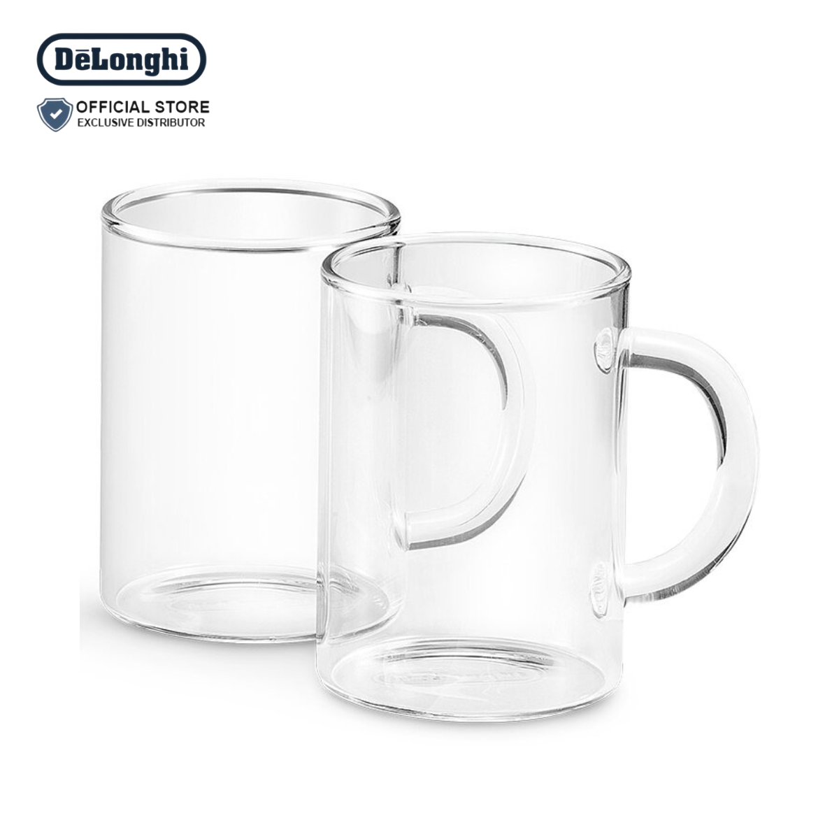 Long Coffee Americano Glass 250ml Set of 2 - DLSC320